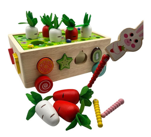 Wooden toddler toys for - wooden, 3