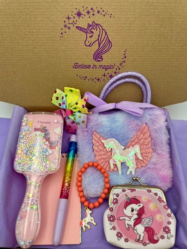Unicorn birthday gift set for - set,